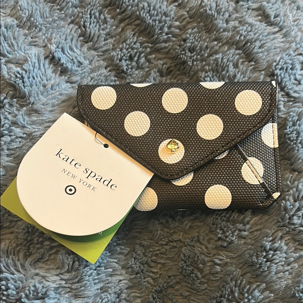 Kate Spade Black and White Polka Dot Women's wallet